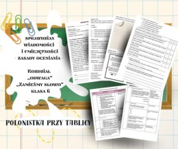 Sprawdzian z odpowiedziami do rozdziału VI pt.,,Odwaga"