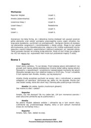 Reportaż o absolwentach 2026. Scenariusz pożegnania klas ósmych