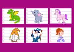 DZIEŃ POSTACI Z BAJEK – PUZZLE – biblioteka – świetlica – przedszkole – 12 wersji