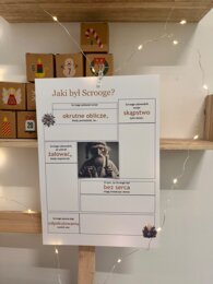Jaki był Scrooge? - karta pracy