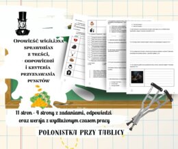 Sprawdzian „Opowieść wigilijna” – wersja standardowa i z dostosowaniem