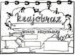 Klasa 4 Przyroda :Krajobraz". Karta pracy