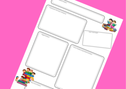 Bohater literacki - karta pracy