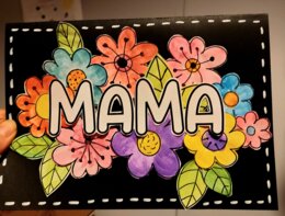 SZABLONY NA KARTKI Z OKAZJI DNIA MATKI - DZIEŃ MATKI