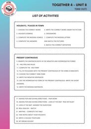 Together 4 Unit 8 – materiały dodatkowe do języka angielskiego