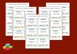 MIJAJĄCY ROK SZKOLNY – Karty do SMALL TALK – pytania uniwersalne – szkoła - wakacje - TUS - ZAJĘCIA Z WYCHOWAWCĄ – biblioteka – świetlica – OSTATNIE DNI SZKOŁY - gra – 54 pytania