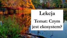 Klasa 8 - Czym jest ekosystem - prezentacja