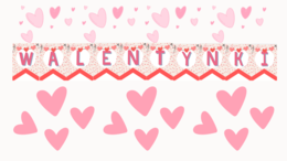 Walentynki - napis