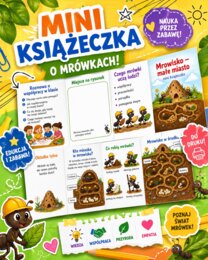 Książeczka składana. Mrowisko - małe miasto