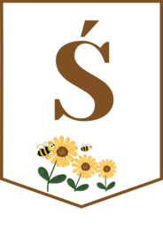 DZIEŃ PSZCZÓŁ – wiosna – girlanda – napis – gazetka – wersja 2 - Dzień Pszczoły