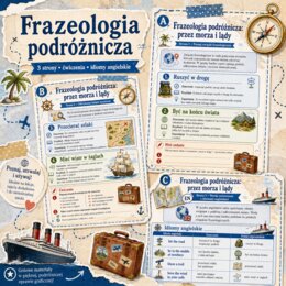 Frazeologia podróżnicza: przez morza i lądy