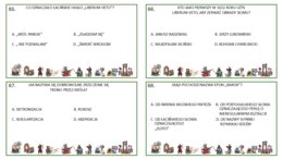 Gra edukacyjna typu Milionerzy klasa 6