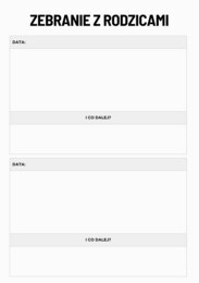 Planer nauczyciela + planer wychowawcy