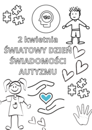KOLOROWANKA XXL Z OKAZJI ŚWIATOWEGO DNIA ŚWIADOMOŚCI AUTYZMU