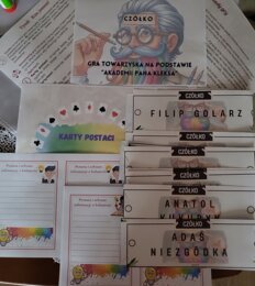 Gra Czółko- postacie- Akademia Pana Kleksa