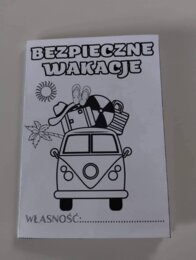 Książeczka do kolorowania Bezpieczne Wakacje