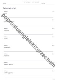 Teen Explorer 7 - Unit 6 - testy