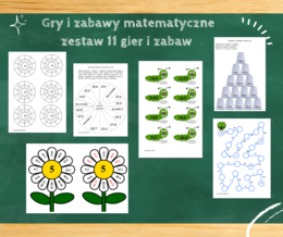 Zestaw gier i zabaw na cały rok - tabliczka mnożenia i dzielenia