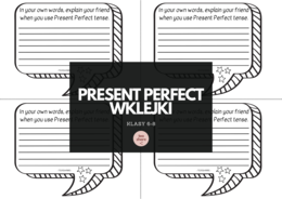 Present Perfect wklejki