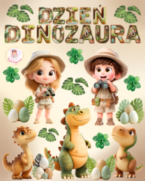 🦕🦖 PAKIET DEKORACJI – DZIEŃ DINOZAURA 🦖🦕