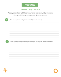 Sposób na rozprawkę (ebook) - szkoła podstawowa