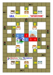 Spedytor – Gra planszowa
