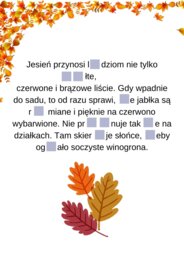 Karty pracy: Dyktanda, zasady ortograficzne i rymowanki na cały rok!