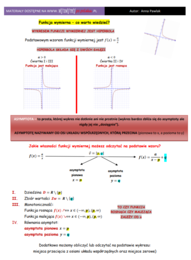 karta pracy - FUNKCJA WYMIERNA - poziom podstawowy