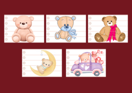 DZIEŃ PLUSZOWEGO MISIA - puzzle – biblioteka – świetlica – przedszkole – 10 wersji