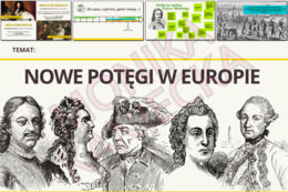 Nowe potęgi w Europie - prezentacja historia klasa 6