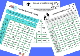 ZIMA - turlane opowieści zimowe – opowiadanie – ćwiczenia redakcyjne – ortografia