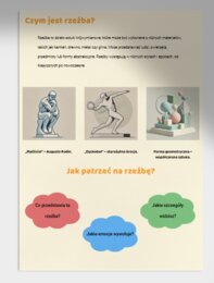 Karty pracy do analizy rzeźb