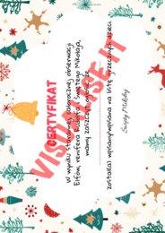 KALENDARZ ADWENTOWY MEGA ZESTAW NA ŚWIĘTA W DWÓCH JĘZYKACH PL ANG