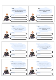 Karty "Kiedy... czuję... potrzebuję". Tus. Rewalidacja.