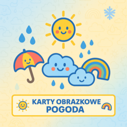 Karty Obrazkowe „Pogoda”