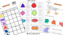 Wielokąty w akcji – kreatywne karty pracy do geometrii!