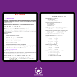 Notatki maturalne - Matematyka P+R