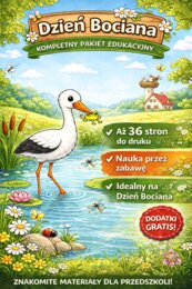 Dzień Bociana – kompletne materiały edukacyjne (PDF, 36 stron)