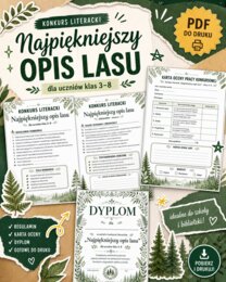 Konkurs. Najpiękniejszy opis lasu