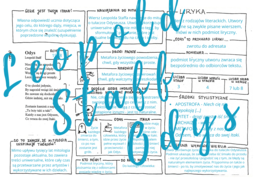 "ODYS" LEOPOLD STAFF - *Rysunkowa karta pracy*