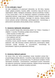 Jesienne ćwiczenia na koncentrację