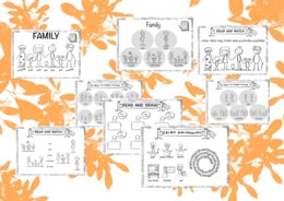 TIGER & FRIENDS 1 Unit 3 Family members, types of family