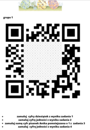 Matematyczna Wielkanoc - klasa 5 i 6