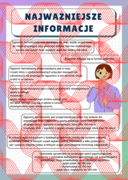 Przygotowanie do Egzaminu Ósmoklasisty - strategie, porady i techniki. Gazetka.