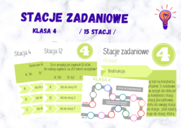 Stacje zadaniowe - klasa 4