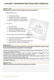 Karkówka "Quo vadis" świat pogan, świat chrześcijan