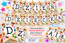GIRLANDA DZIEŃ DZIECKA