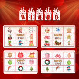 Boże Narodzenie - świąteczna gra BINGO