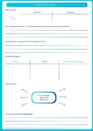 Cudowny chłopak - karty pracy do lekcji o inności, odmienności