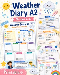Weather Diary A2